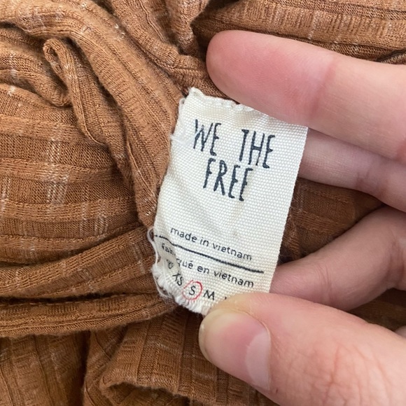 Free People East Coast Moroccan Spice Draped Dolman Sleeve Wrap Top - Picture 7 of 10